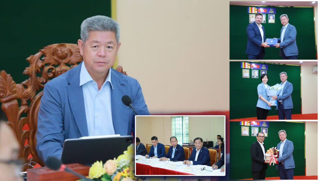 ឯកឧត្តម​ គួច​ ចំរើន អភិបាលខេត្ត​កណ្ដាល​ អញ្ជើញ​ទទួល​ជួបសម្តែងការគួរសម​ ជាមួយ​ក្រុមហ៊ុន​ MMI Asia Pte Ltd